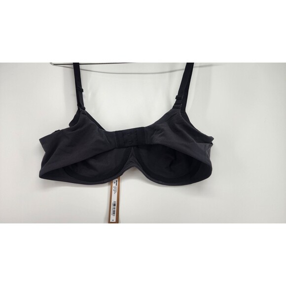 Skims 40B Onyx Black Fits Everybody Unlined Demi Bra BA-DEM-9220 NWT - Picture 6 of 6